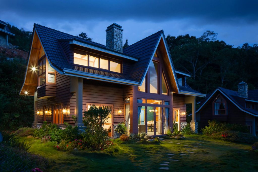 Holiday home exterior