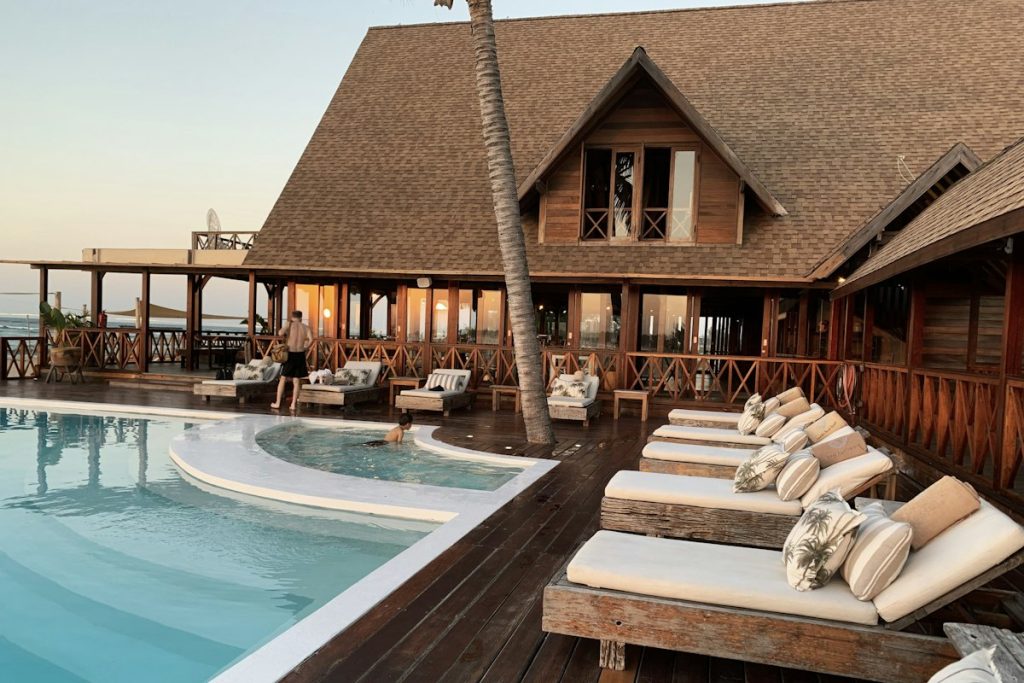 Guesthouse with pool served by multi-room DStv
